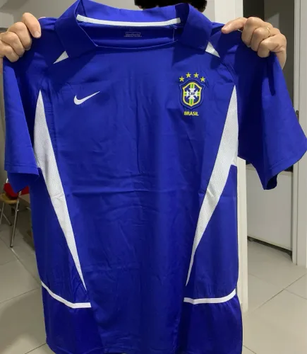 Camisa do Brasil - 2002 (Azul)