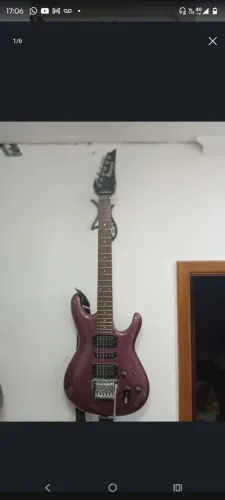 Guitarra Ibanez ergodine venda ou troca por violão corda de nylon