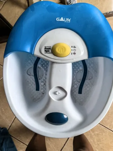 Hidromassageador elétrico para os pés