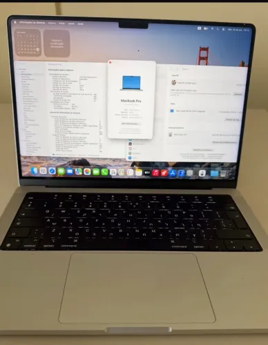 MacBook Pro M1 Pro 14 inch 16gb ram 512gb SSD