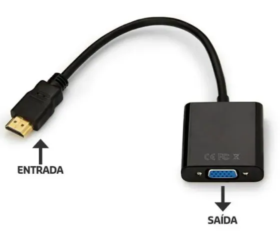 Aspirador HDMI para VGA novo