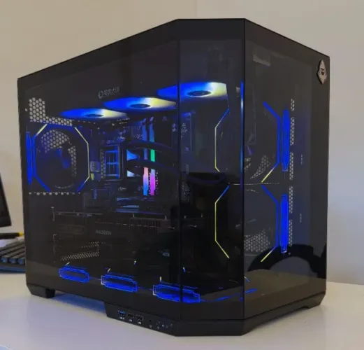 Pc gamer Ryzen 5 5500x3d 32gb ram rx 7600 8gb ssd nvme 500gb- Loja física