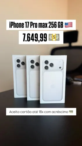 iPhone 17 pro max 256 GB
