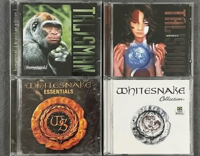 CDs Talisman e Whitesnake