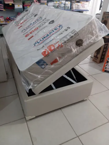 BAÚ  SOLTEIRO tam 88 x188 novo de fábrica 