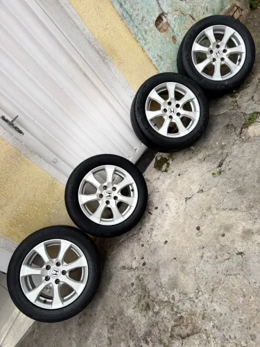 Rodas aro 16 furacão 5x114 Honda civic 