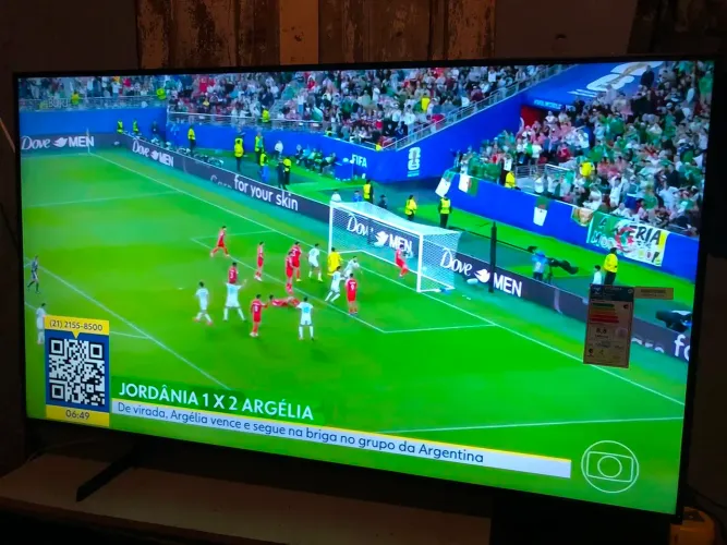 Televisão Samsung 50 polegadas 4k duas semanas de uso 