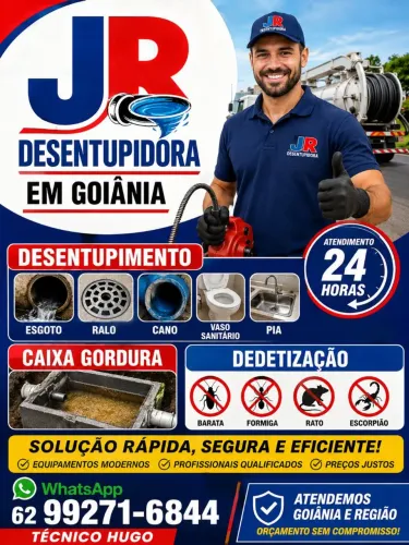 Desentupidora esgoto em Goiânia Whatsapp *