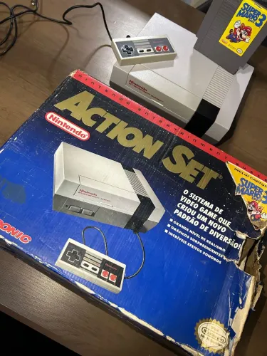 Nintendo NES 8 bit + Super Mario 3