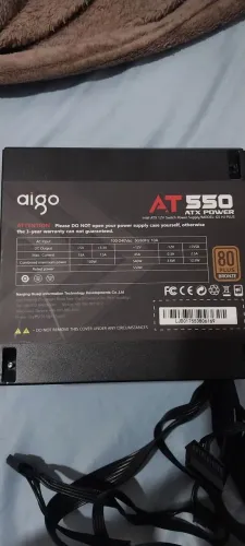 Fonte AT 550 ATX Power