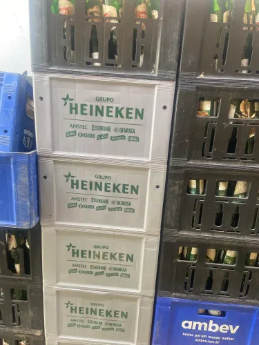Engradado de cerveja