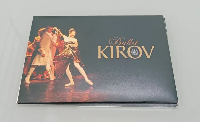 Postal Correios Encarte Ballet Kirov