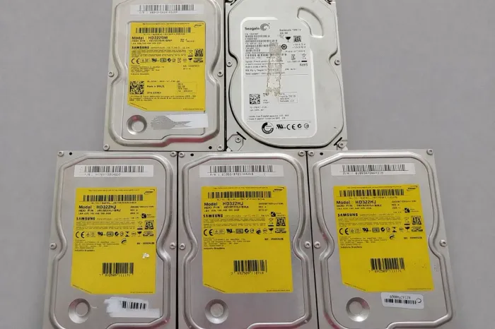 Lote 5 HD Computador 320gb