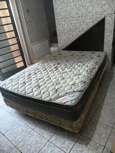 Cama box casal só $150, entrego 