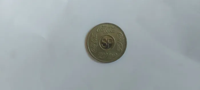 Ficha de MÁQUINA DA COCA-COLA.ANO:1992.(SP).VINTAGE.PERFEITO ESTADO