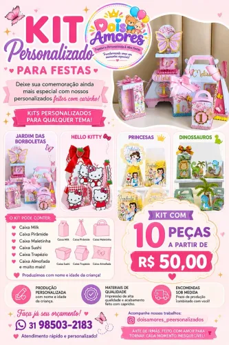 Papelaria personalizada 