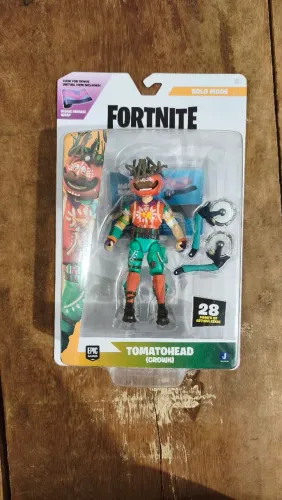 Boneco Fortinite cabeça de tomate