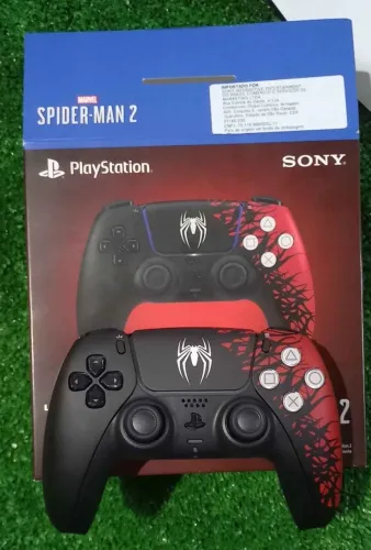 Controle PS5 Edição Limitada Spider Man 