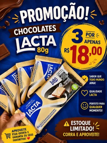 Chocolate 3 por 18