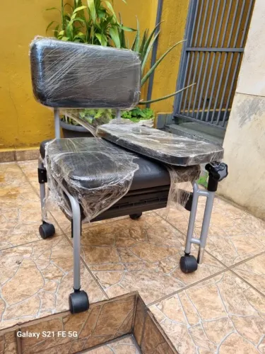 Cadeira Cirandinha Manicure Pedicure Profissional Com Gaveta