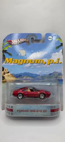 Hot Wheels Magnum,pi Ferrari 308 GTS QV
