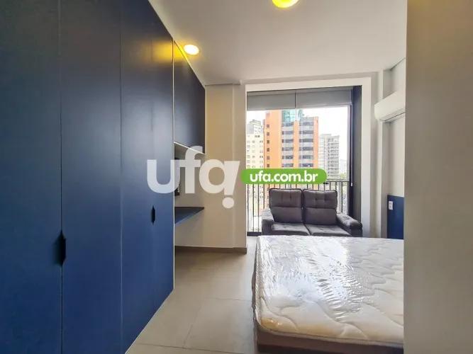 Studio para locação em Pinheiros, 23m², mobiliado, primeira locação