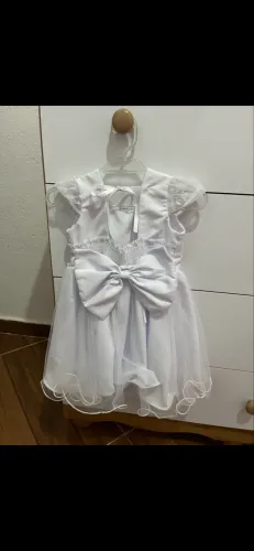 Vestido batizado TAM M 
