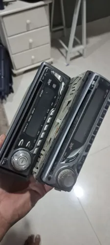 02 Radios JVC para restaurar, não liga