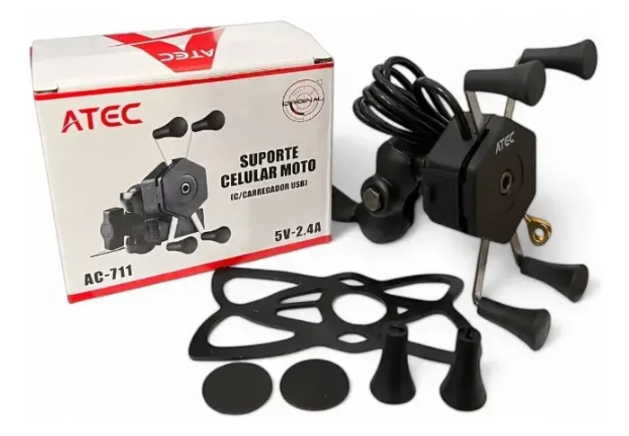 Suporte para celulares \ com carregador usb