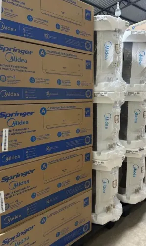 Ar condicionado novos na caixa, preço de fabrica