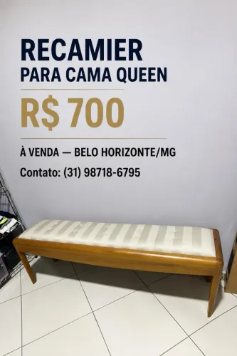 Recamier Cama Queen Cadeira Linda