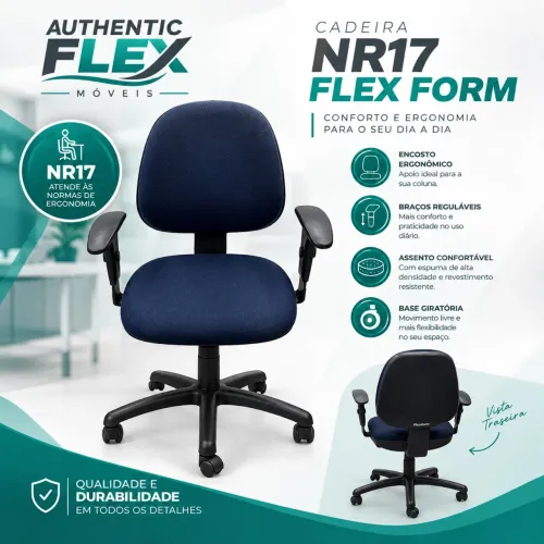 Cadeira recondicionada Flex form