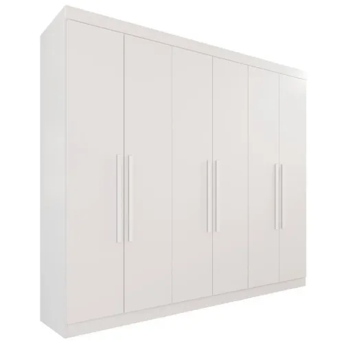Armário 6 portas branco