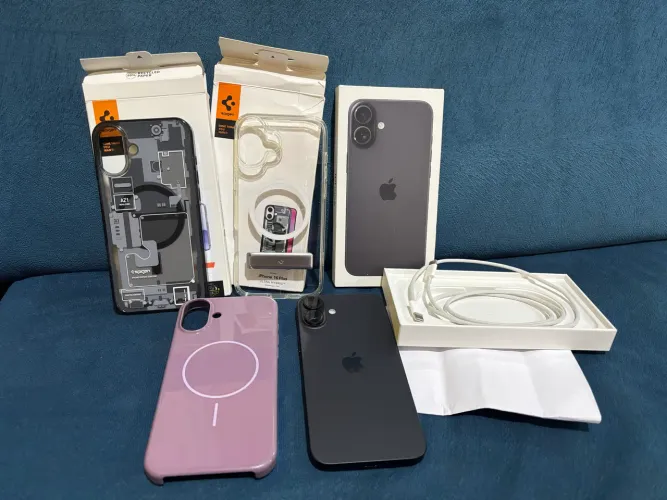 iPhone 16 Plus 128GB Preto (C/ Nota)