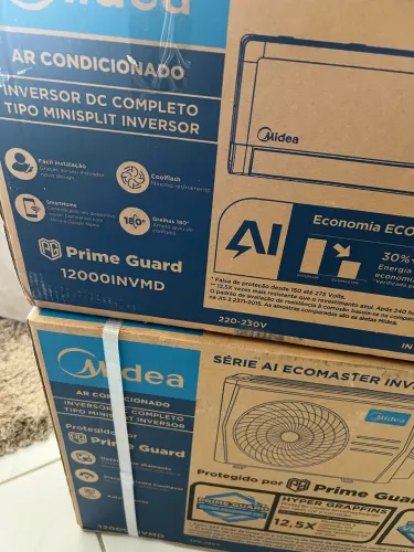 Ar condicionado Midea Inverter 12.000 BTU
