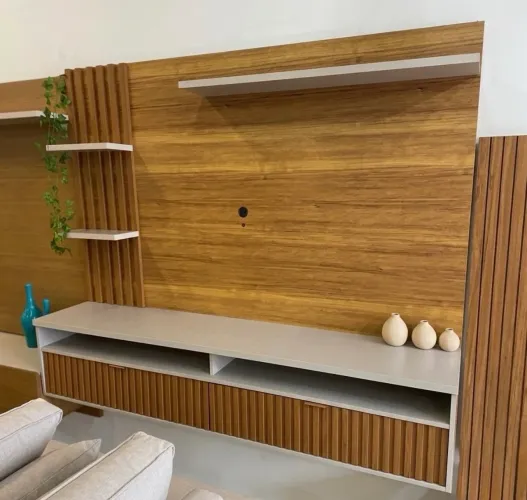 Painel Versalhes para Tv Até 65 Polegadas 1 Porta Entrega Rápida