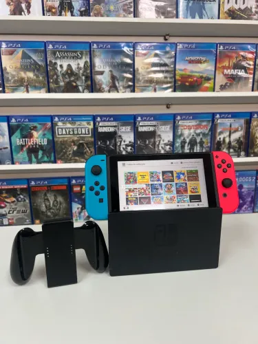 Nintendo Switch v2 desblo** por chip 128gb -