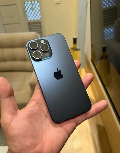 iPhone 15 PRO MAX BLUE TITANIUM 256GB TODO ORIGINAL NOTA FISCAL