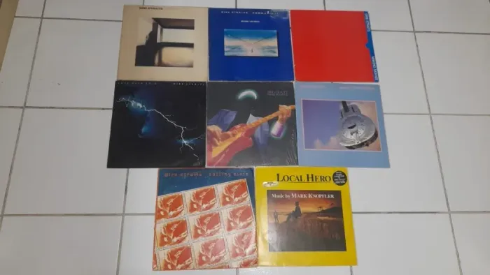 Lp Vinil Dire Straits - lote com 8 álbuns