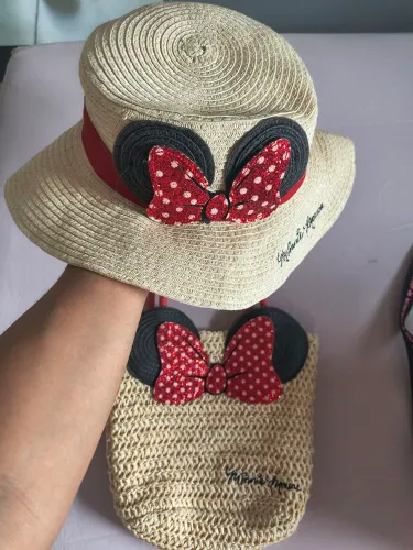 Bolsa e chapéu 2 a 10 anos