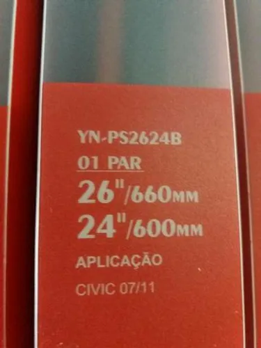 Palheta específicas Civic 07 11