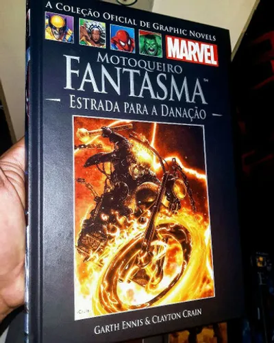 Motoqueiro fantasma estrada para danação salvat capa preta