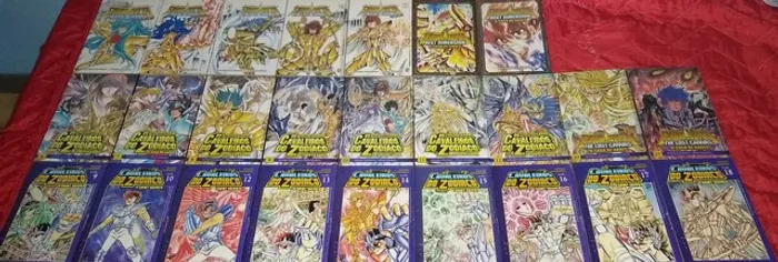 Mangá Saint Seiya Clássico, The Lost Canvas, Gaiden, etc