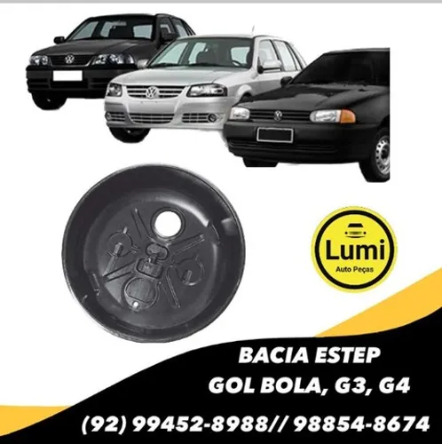 Bacia Estepe Gol Bola G3 G4 - NOVO!!