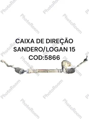 Caixa de direção Renault sandero logan 2015