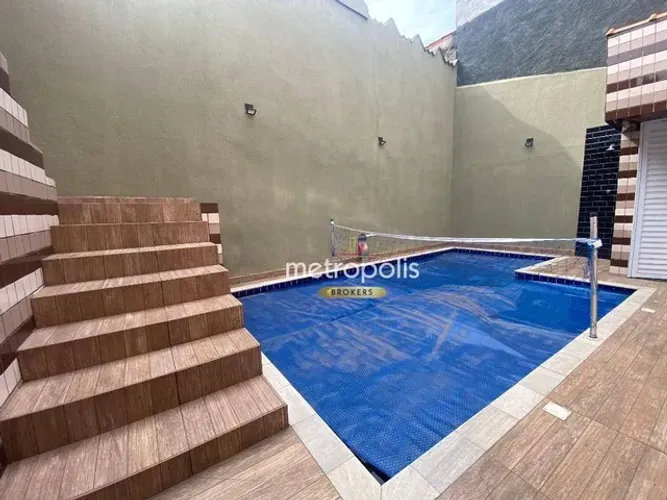 Casa à venda, 161 m² por R$ 951.000,00 - Vila Palmares - Santo André/SP