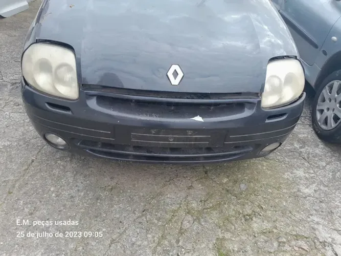 Par de farol Renault Clio 2002 foco duplo