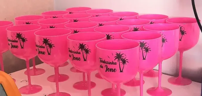 Taça de Gin cores personalizada