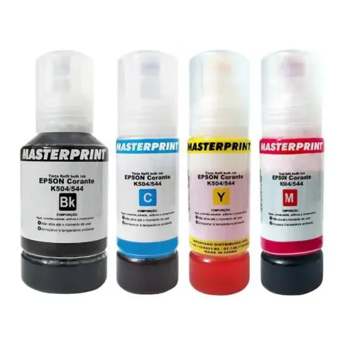 Tinta Epson 504 544 Masterprint 
