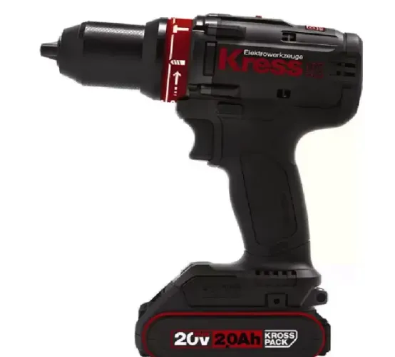 Furadeira Parafusadeira c/ Impacto 20V 70N.m Brushless Kress